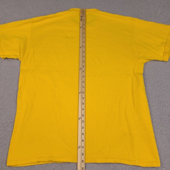 Enormulon Kill T-Shirt Mens XL Yellow Robot‎ Destroy Short Sleeve Heavy Cotton - Picture 16 of 16